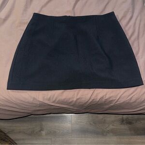Abercrombie & Fitch Black Mini Skort